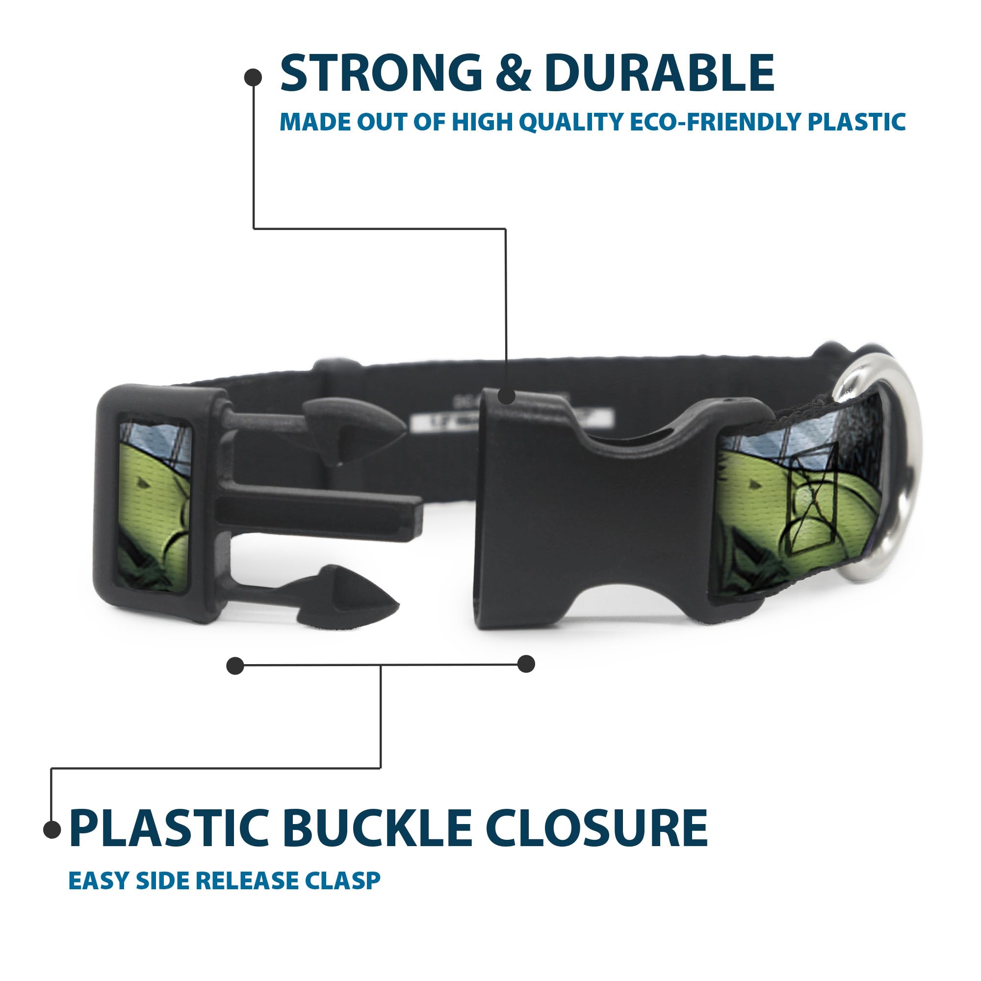 Buckle-Down Seatbelt Belt - Marvel Avengers 4-Superhero Poses C/ U - 1.0 Wide - 20-36 Inches in Length