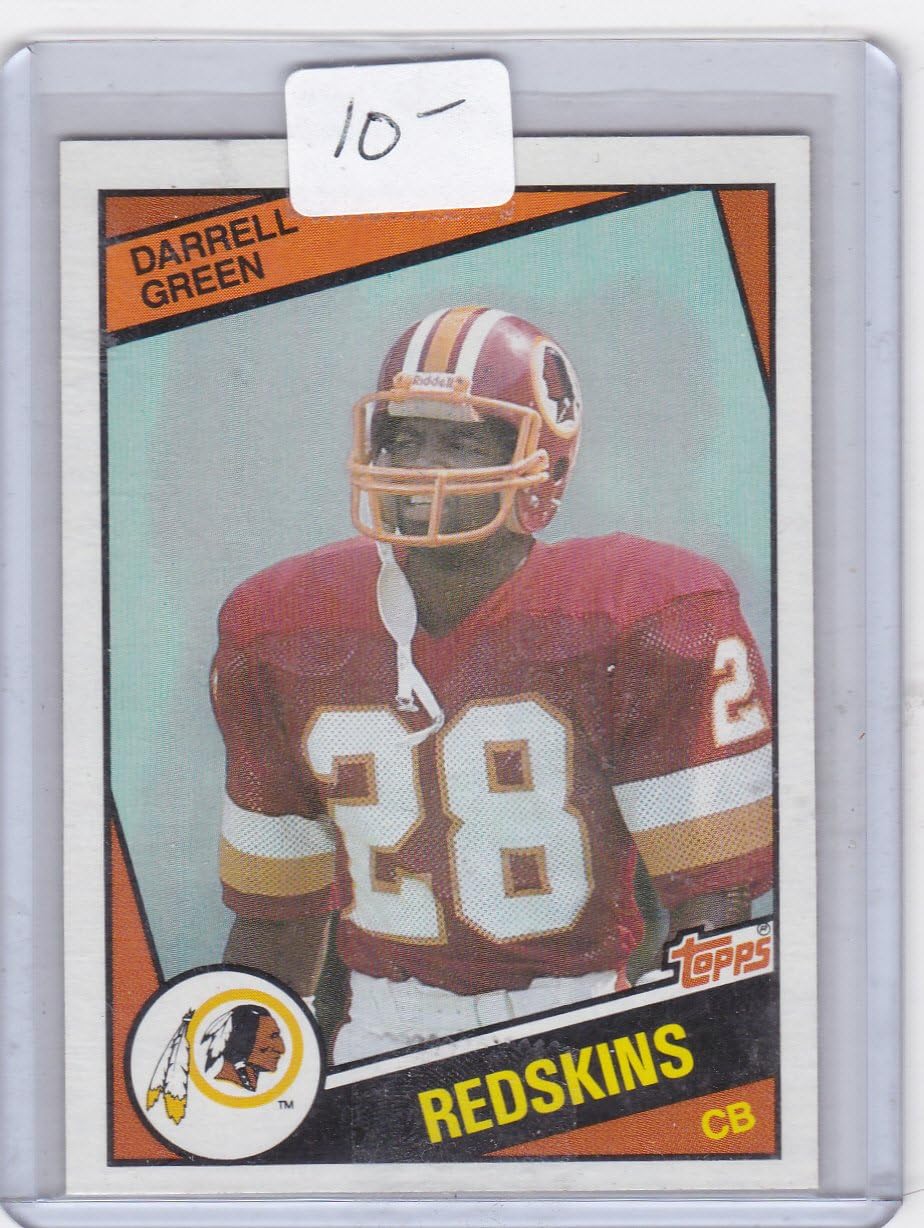 Darrell Green RC (Rookie Card) Washington Redskins (Football Card) 1984 Topps #380