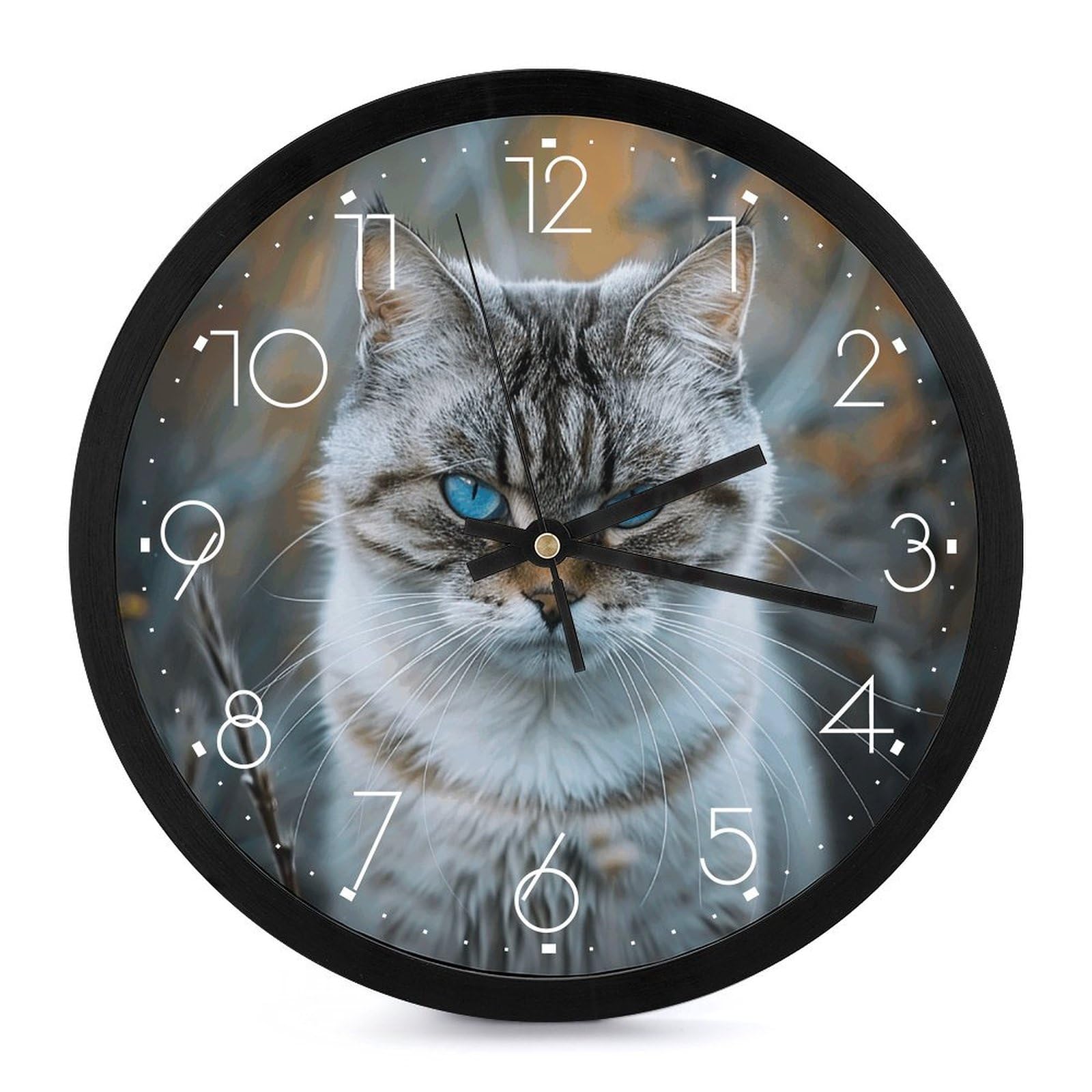 Horloge murale silencieuse sans aucun bruit pour retrouver le calme dans votre bureau