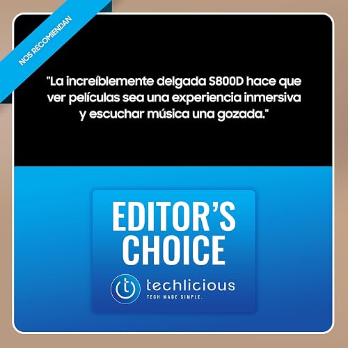 Samsung Barre de Son HW-S800D/ZF - Design Ultra Fin, Dolby Atmos sans Fil, Q-Symphony, 3.1.2 canaux et SpaceFit Sound Pro - 2