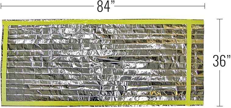 Emergency Survival Mylar Sleeping Blanket - 2 Pack