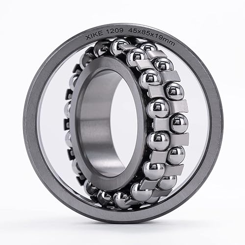 Miniatura 111 de XIKE 1 Pcs 108 Self-Aligning Ball Bearings 8x22x7mm, Open and Chrome Steel Fits DIY/Fans/Industrial/Agriculture/Pulp/Paper/Beverage/Textile