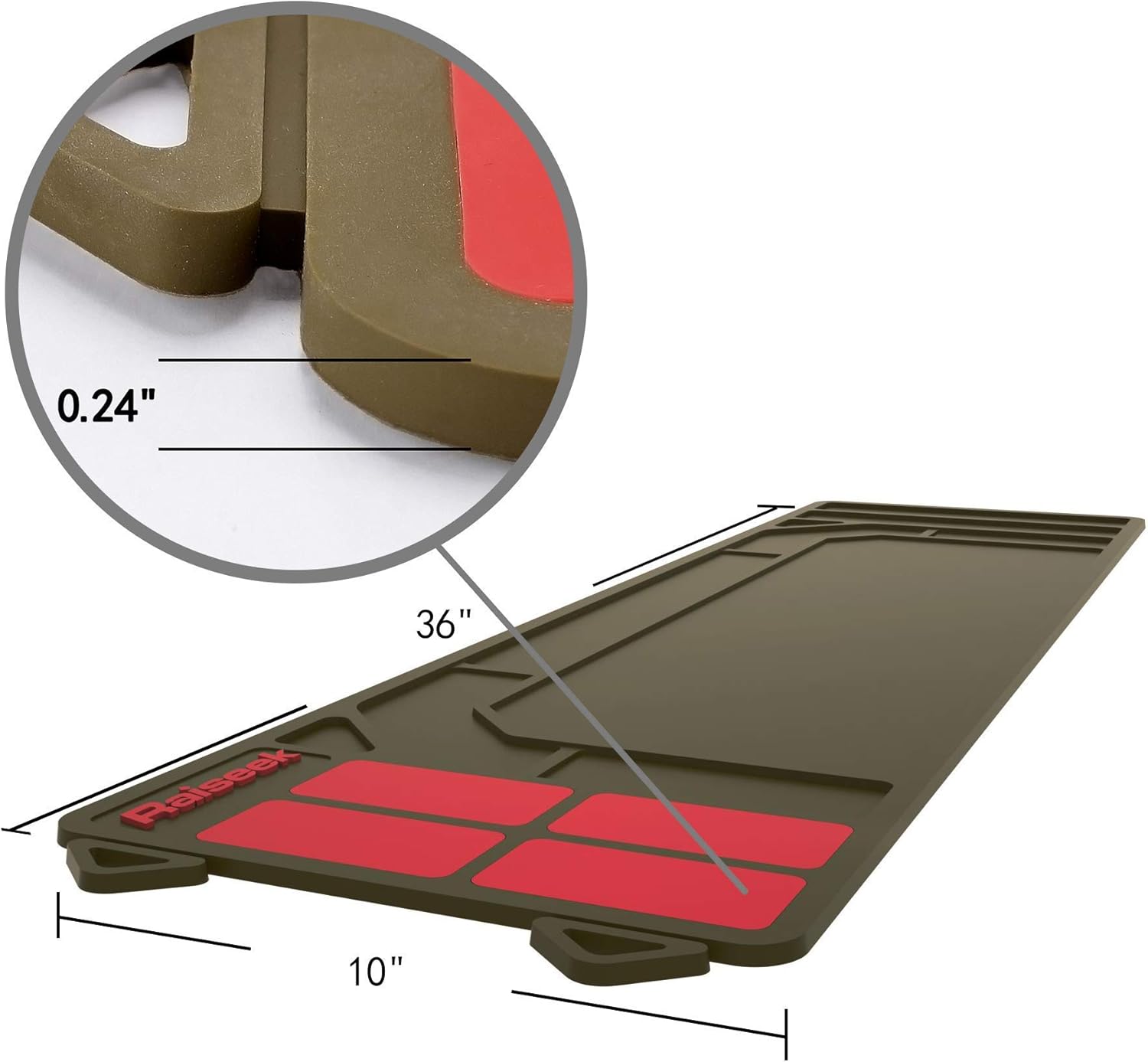 Raiseek Rifle Shotgun Cleaning Mat Gun Cleaning Stand for Cleaning