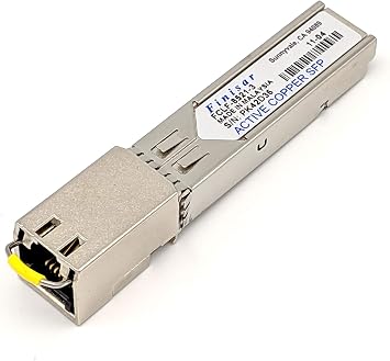 FCLF-8521-3 1000BASE-T SFP TRANSCEIVERROHS متوافق