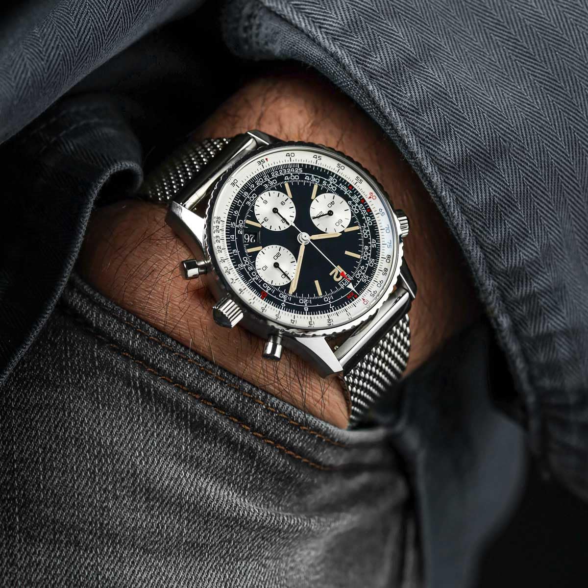 WatchGecko Milano Luxe Stainless Steel Watch Strap