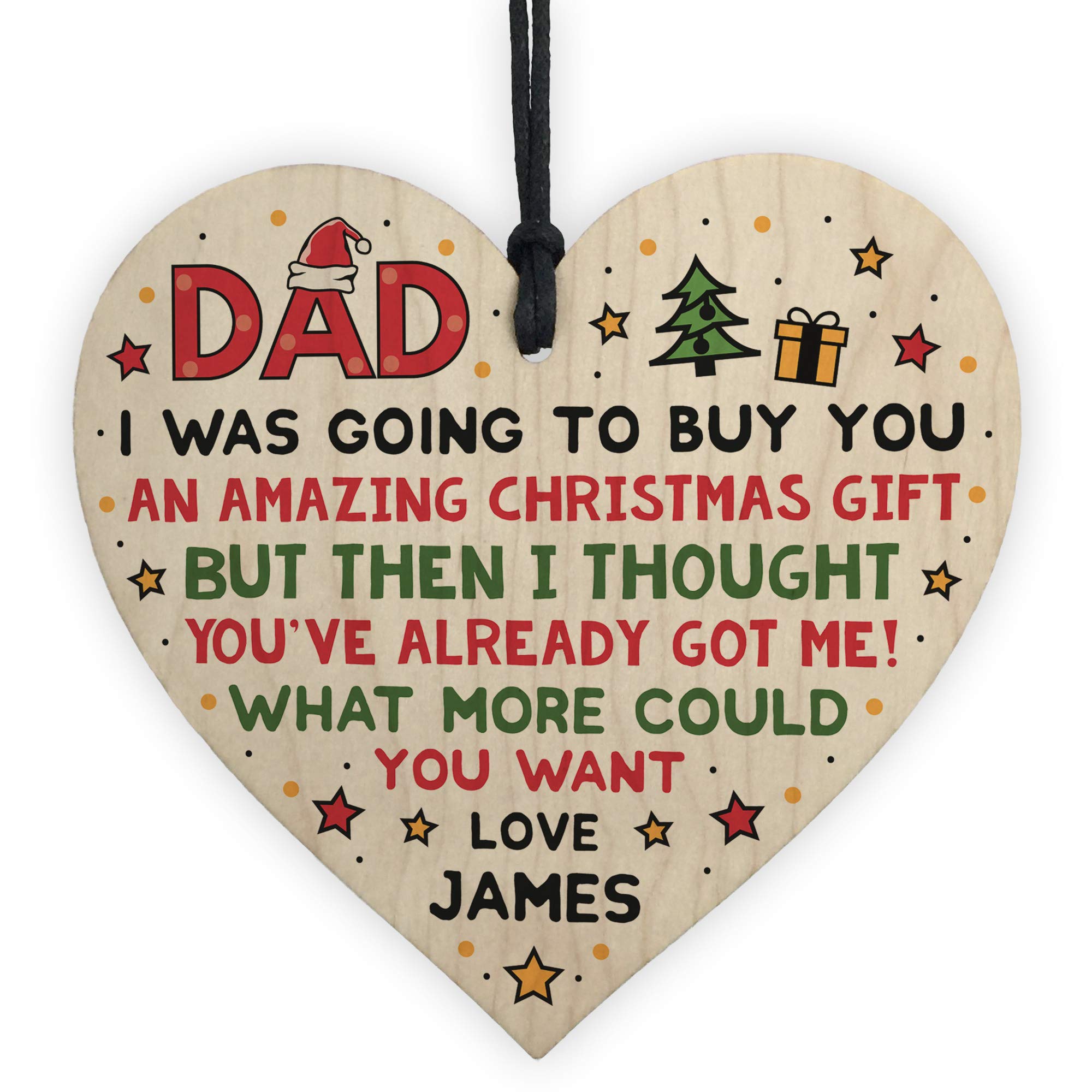 Red Ocean Personalised Amazing Christmas Novelty Gift For Dad From Daughter Son