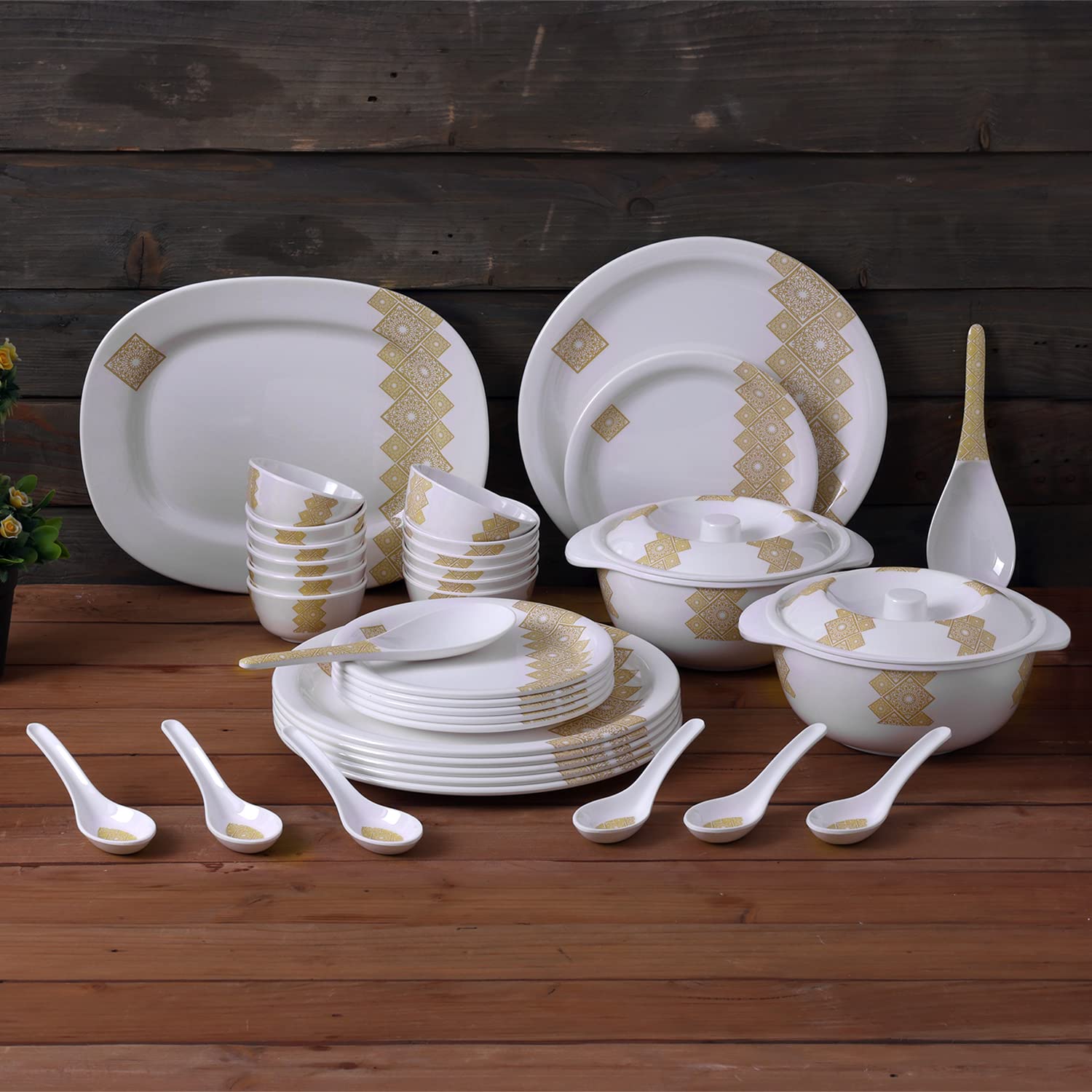 Superware Majestic Melamine Dinner Set - 18 Piece -32 Superware Majestic Melamine Dinner Set - 18 Piece -32