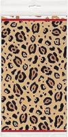Vista 1 de Mantel de plástico con estampado de guepardo, 84 x 54 pulgadas