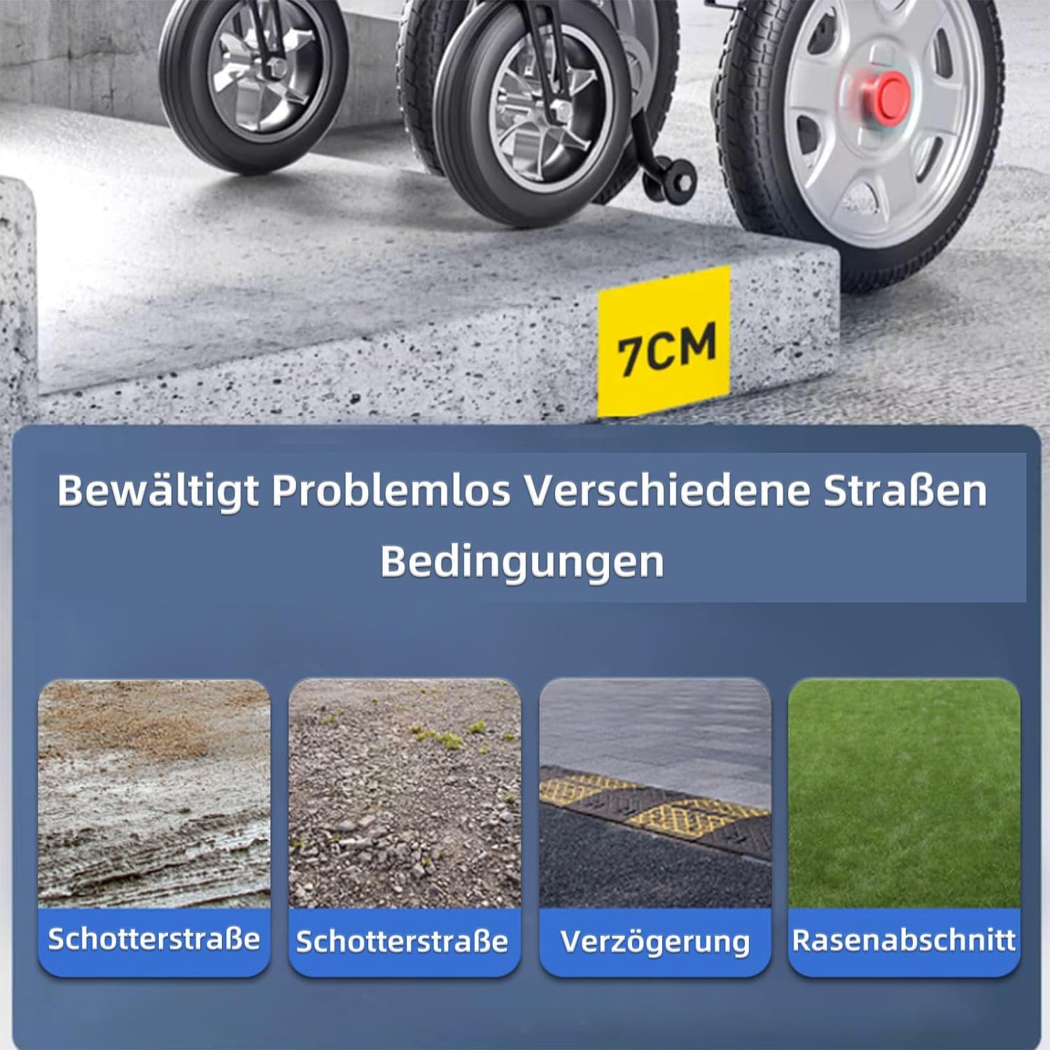 Sedia a rotelle pieghevole in alluminio leggero, sedie a rotelle con braccioli reversibili a 270°, sedie a rotelle autospinte, pesa solo 10 kg dopo la piegatura, può essere facilmente riposta nel ba