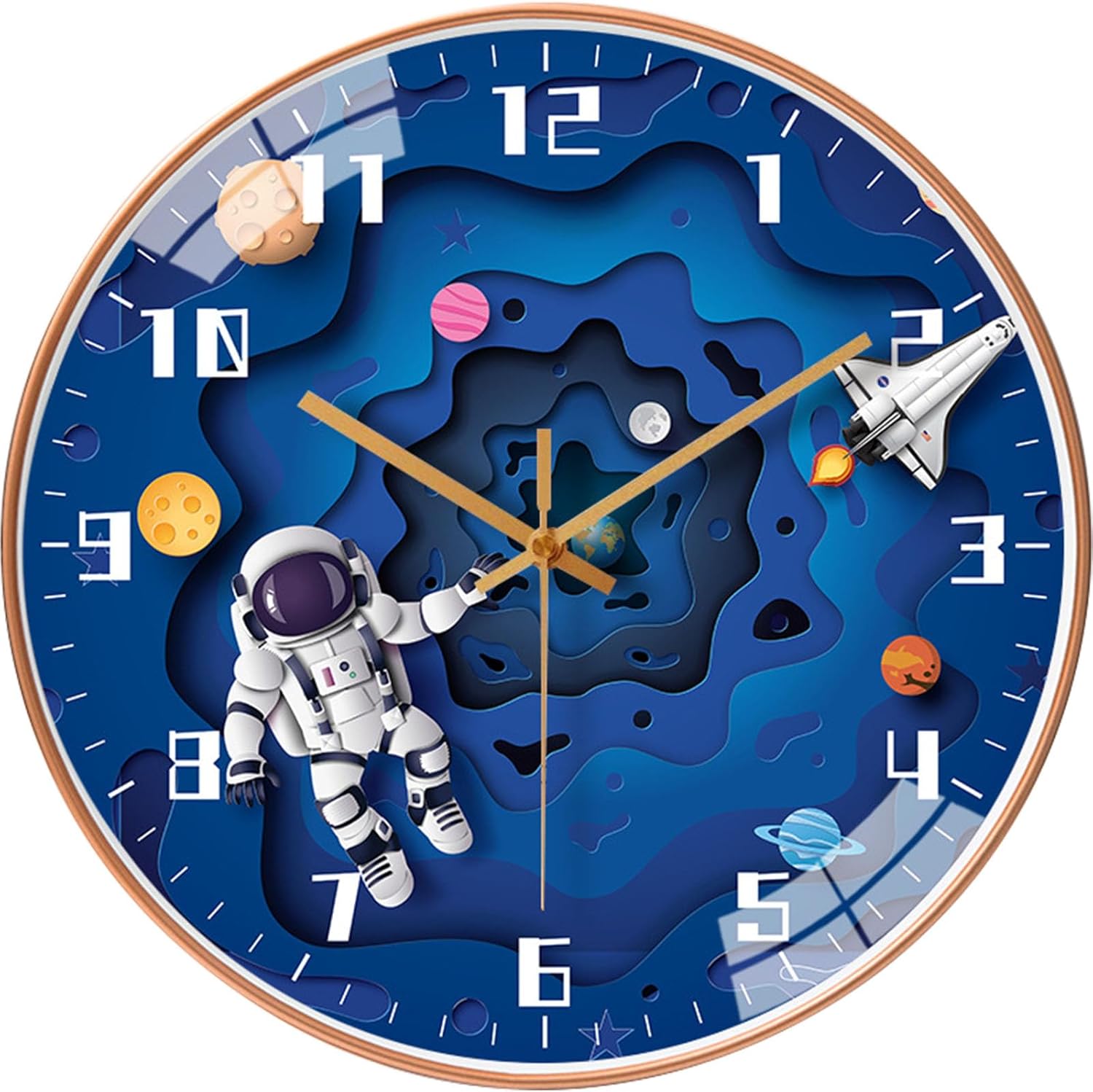 Space Wall Clock