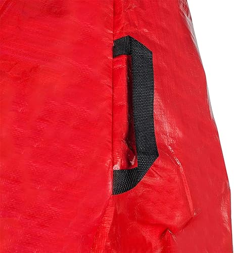 Miniatura 8 de CUSENA Bolsa vertical de almacenamiento para árbol de Navidad se adapta a árboles de Navidad artificiales de hasta 9 pies de alto impermeable y a