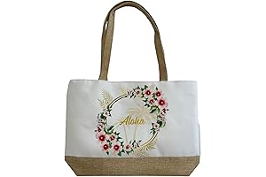 Aloha Tote Bag: The Epitome of Beachy Chic and Practicality
