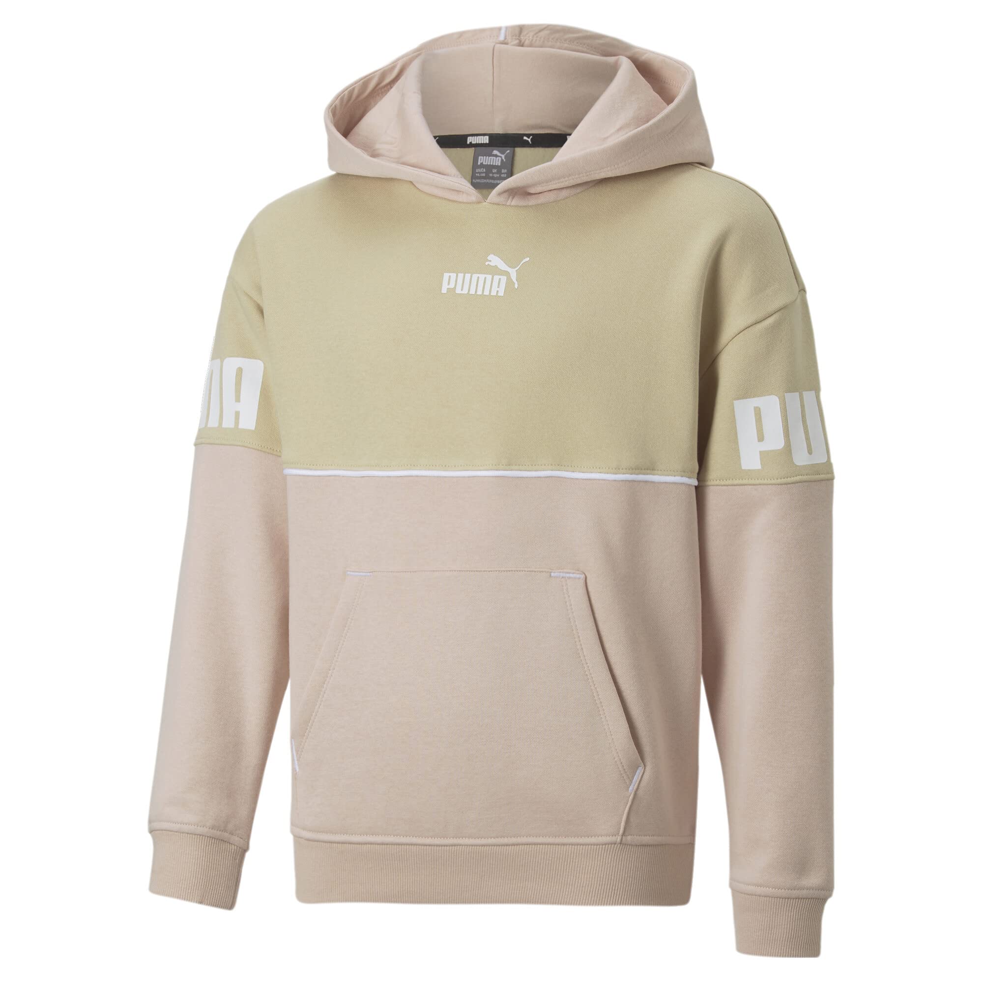 PUMA Power Colorblock Hoodie FL G Sudadera Polar Unisex bebé