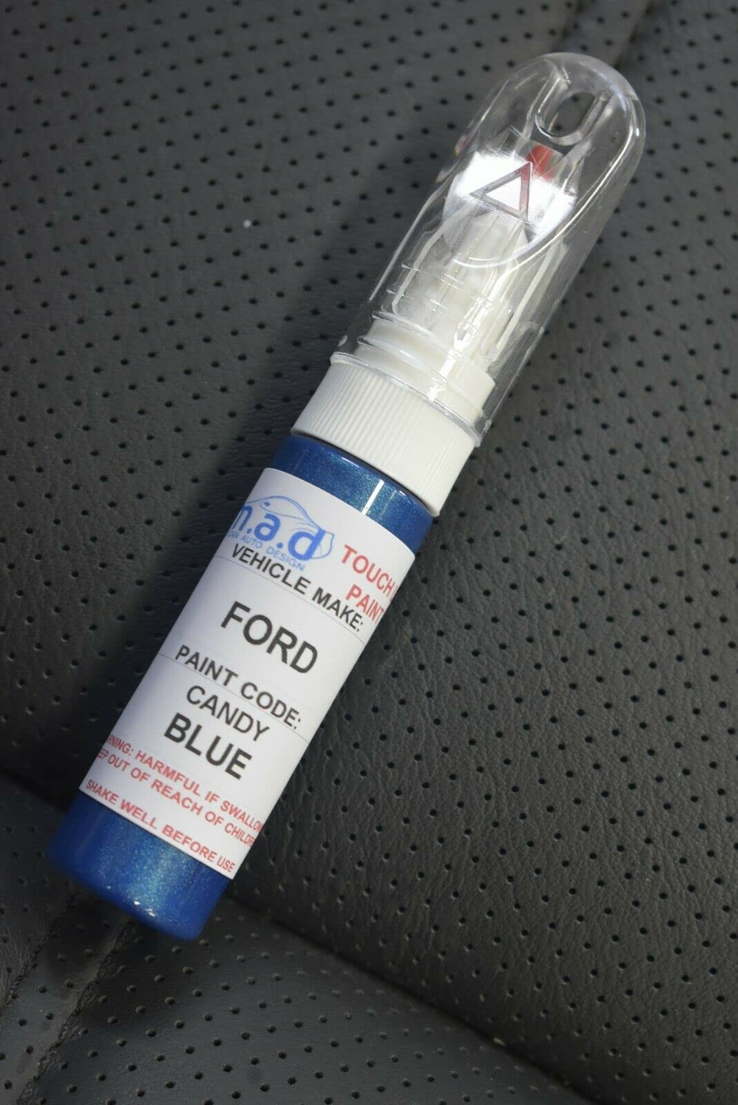 M.a.d Myldan Auto Design Paint + Lacquer Madpaints Touch Up Car Paint 20Ml Pen For Ford Candy Blue (Paint + Lacquer)