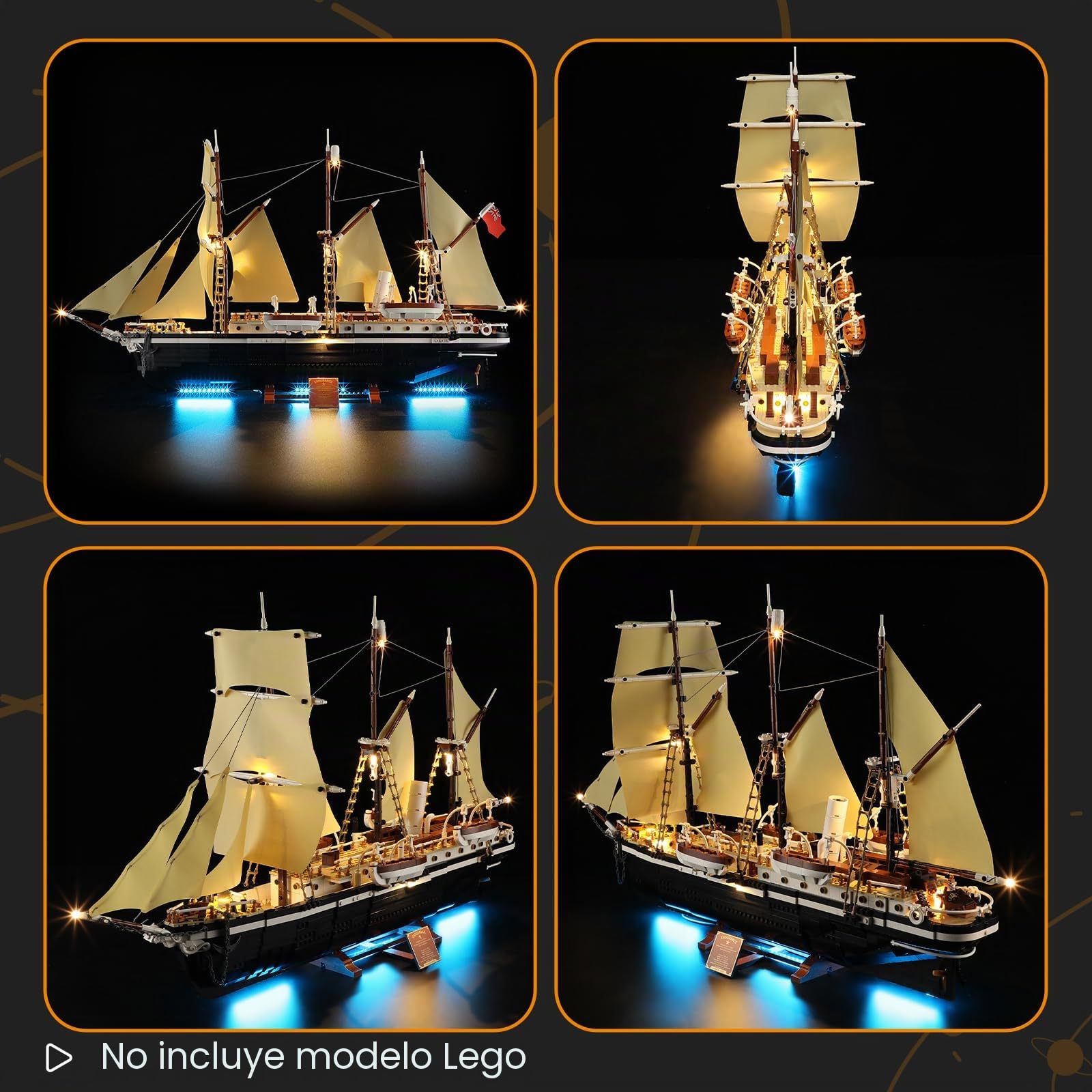 LIGHTAILING Juego de Luces para Lego-10335 Endurance - Kit de iluminación LED Compatible con el Modelo de Bloques de construcción Lego - Modelo No Incluido