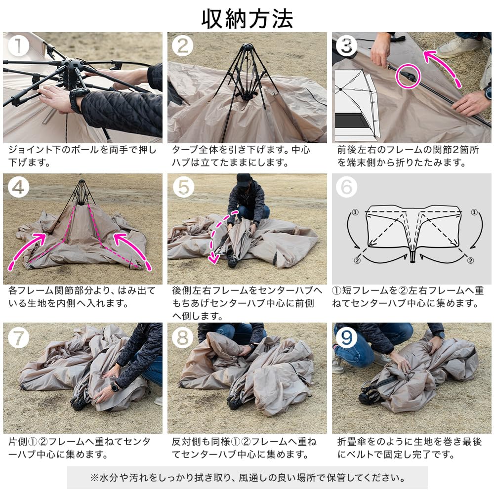 Amazon.co.jp: シェアスタイル ワンタッチカーサイドタープシェルター 