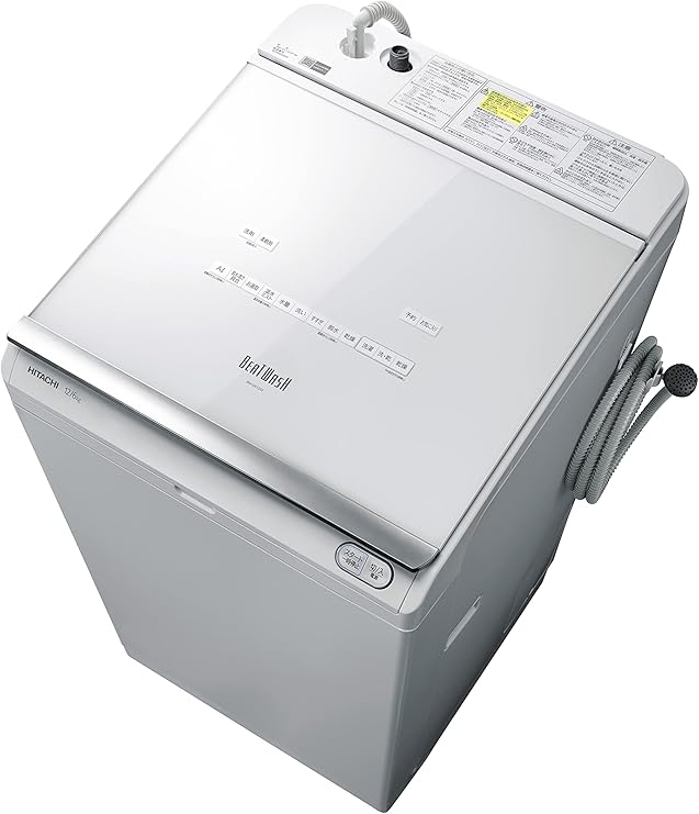 Amazon.co.jp Hitachi Vertical Washing Machine and Dryer, Beat Wash, 26