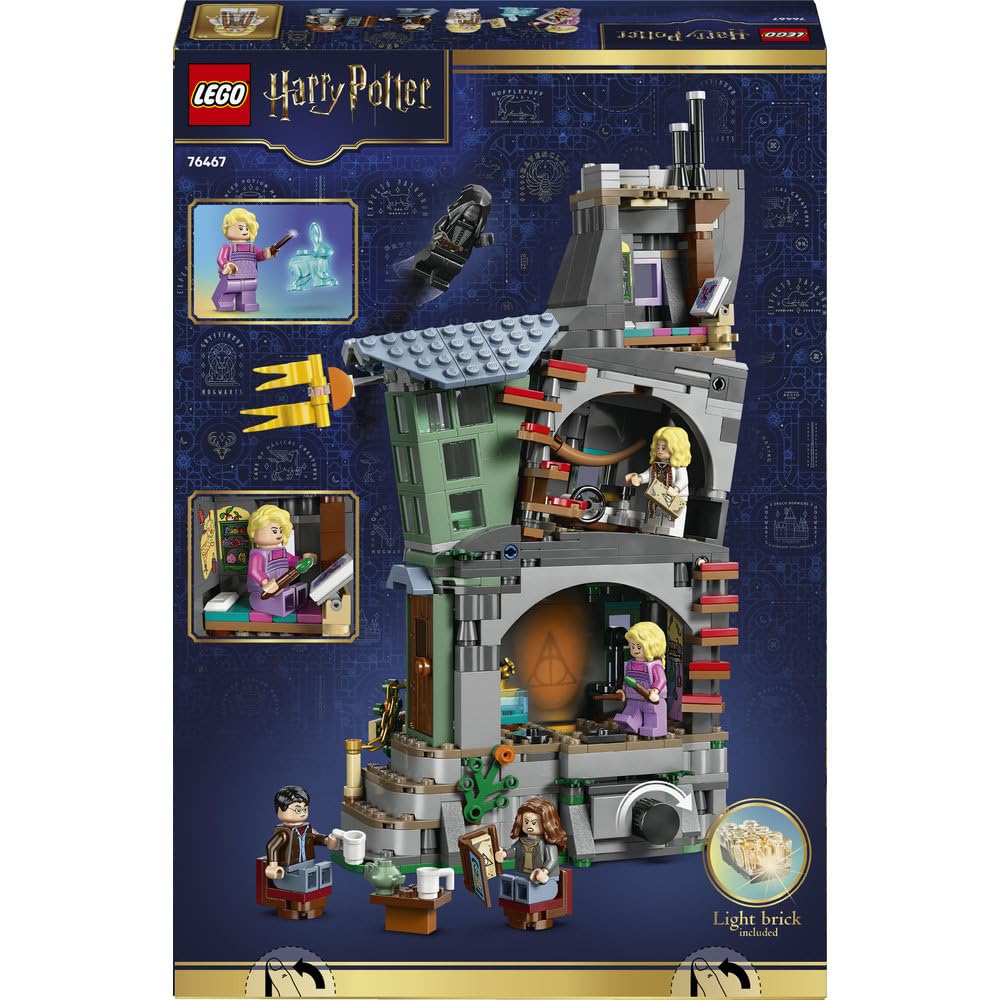 LEGO Harry Potter Dom Luny Lovegood 76467 | Model domu z minifigurkami, zabawka dla 10-latka, prezent dla fana Harry’ego Pottera, zestaw klocków dla dzieci, 764 elementy