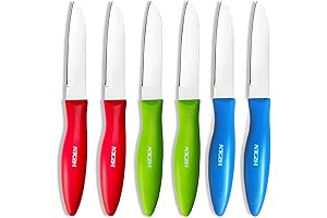 Fruit Paring Knife Set of 6: A Kitchen Essential for Precision Cutting
