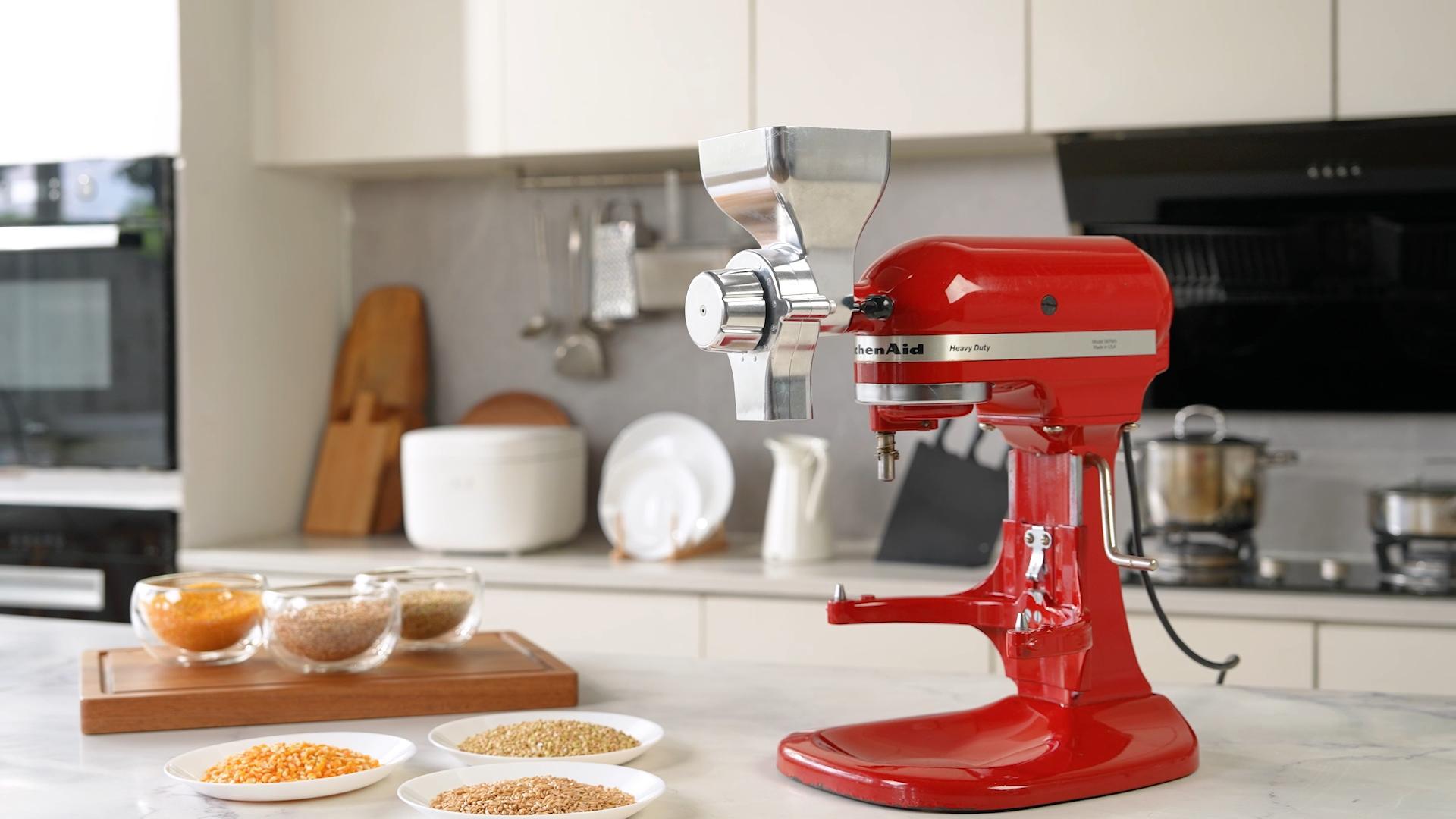 Amazon.com: Metal Grain Mill Attachment Fit for KitchenAid
