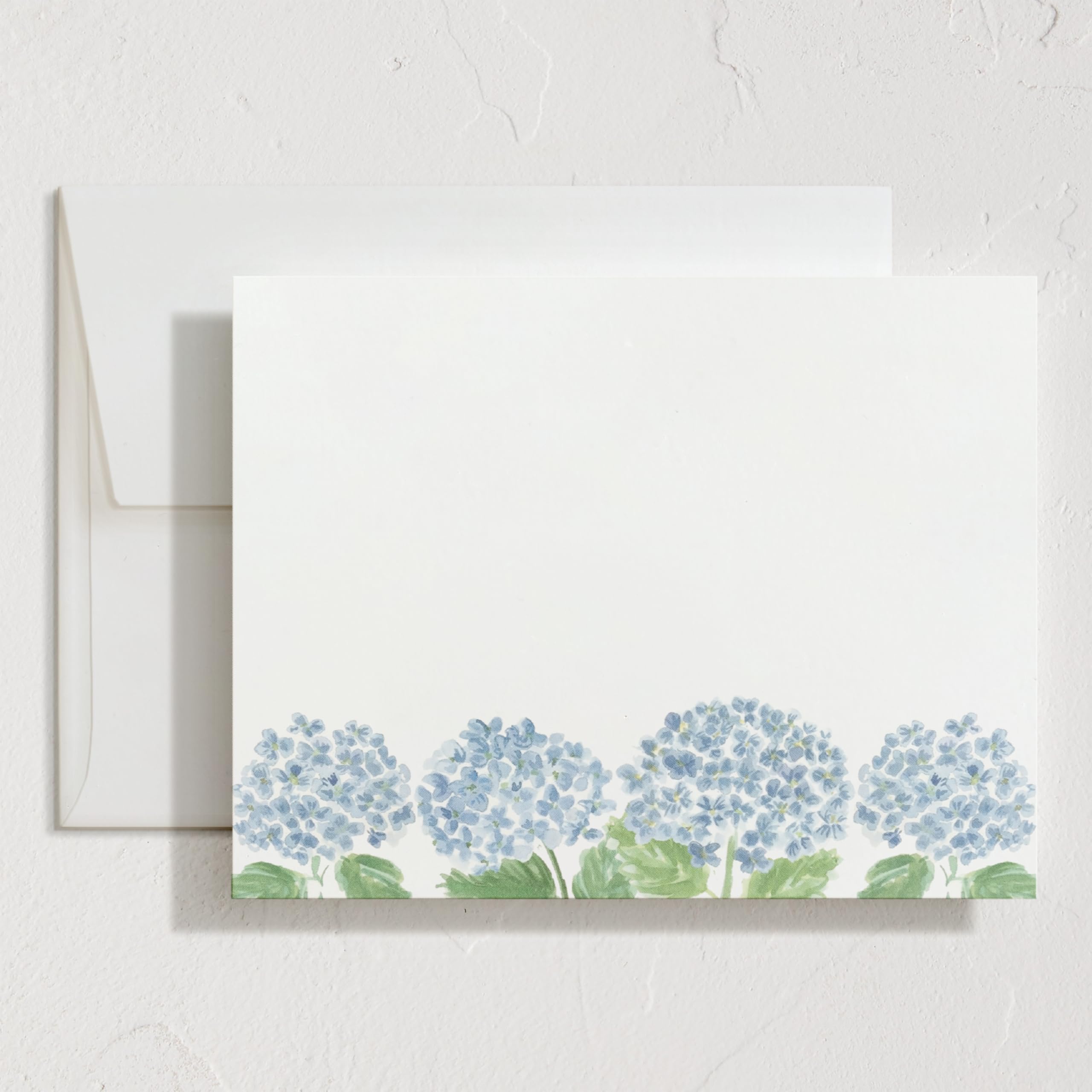 Amazon.com : Minted Hydrangea Love Stationery Cards, 10 Count