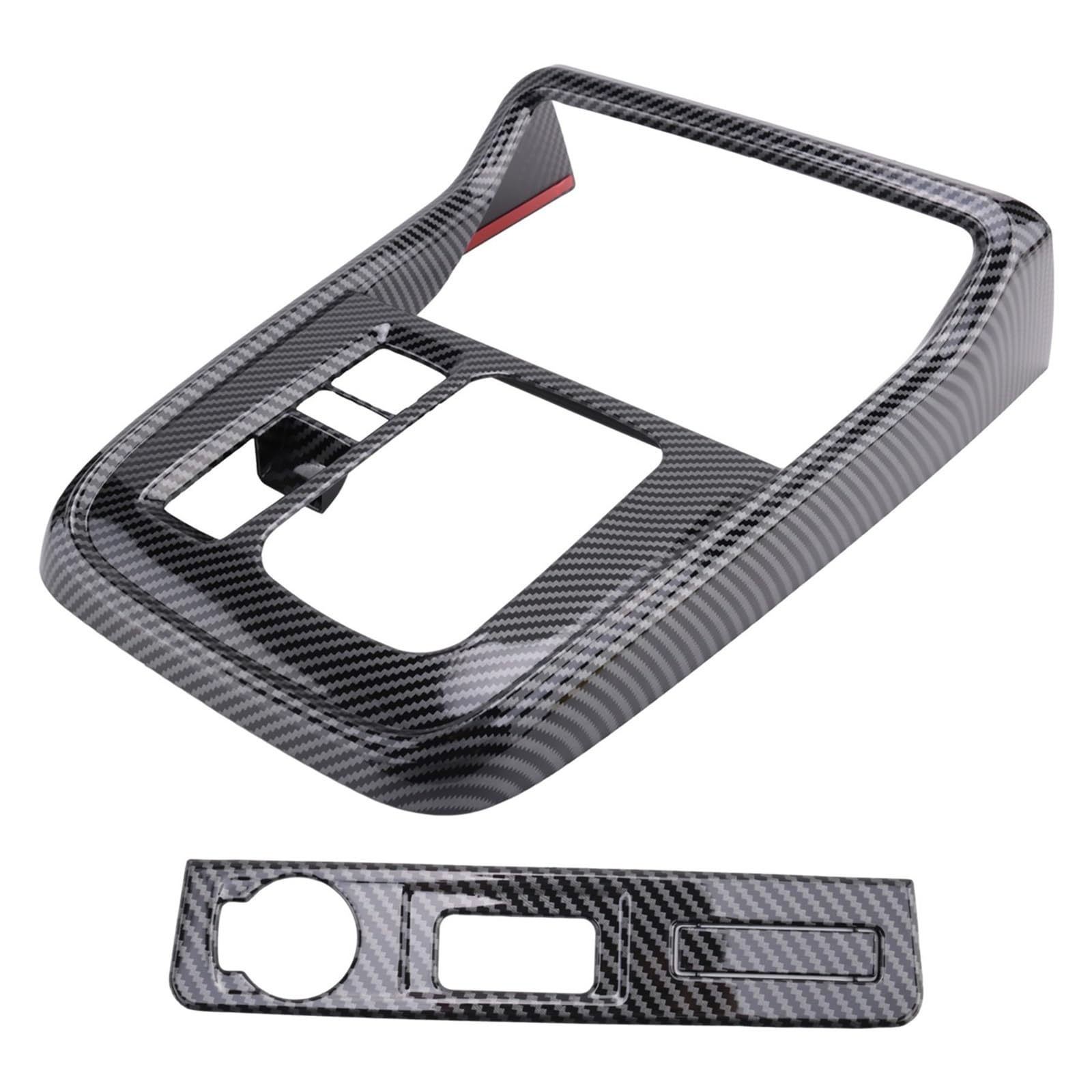 Car Trim Strips Für CRV Für CR-V 2023 2024 Mittelkonsole Schalthebelabdeckung Verkleidung Innenzubehör - ABS Kohlefaser Auto Aufkleber