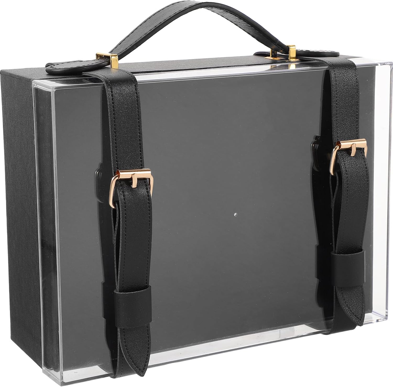 GALPADA Gift Box with Handle Acrylic for Birthday and Wedding Present