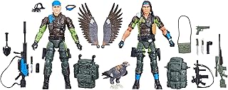 G.I. Joe Classified Series #128, Mad Marauders Low-Light, Spirit Iron-Knife & Niyol, 2 Collectible 6 Inch Action Figures with 28 Accessories
