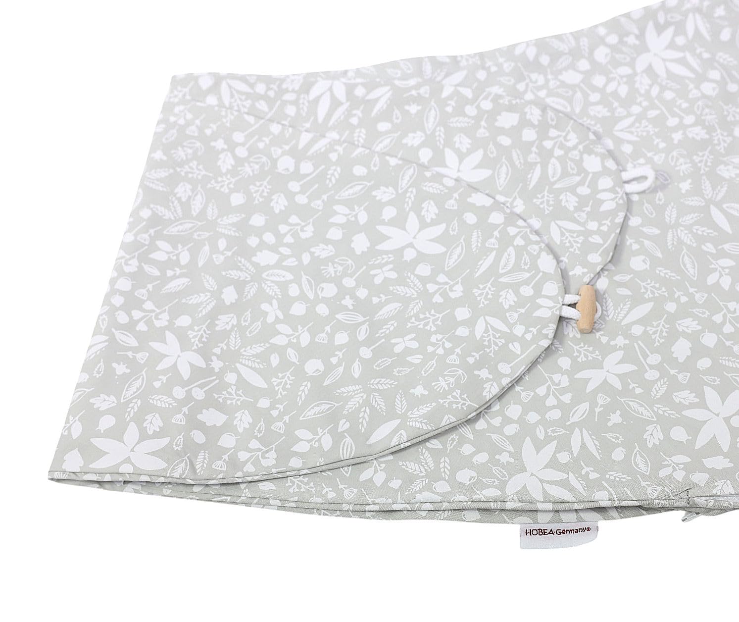 HOBEA-Germany Funda de Almohada de Lactancia para Cojines de Lactancia 190cm diseños (Muselina Topo) — view 25