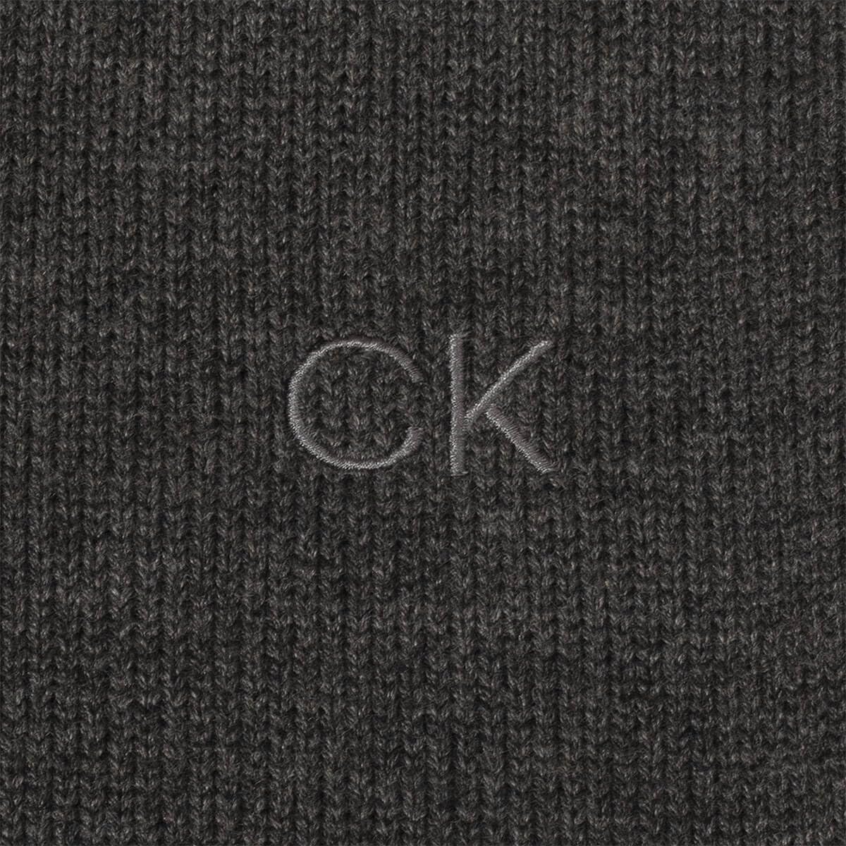Calvin Klein Hombre Rapid 1/2 Zip Durable Suéter Suave Rayado