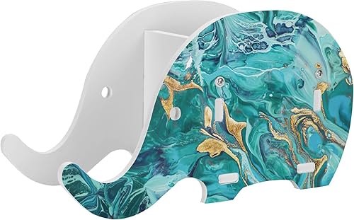 Miniatura 7 de Yrebyou Portalápices de elefante de mármol con soporte para teléfono, organizador de suministros de escritorio, multifunción, extraíble, accesorios