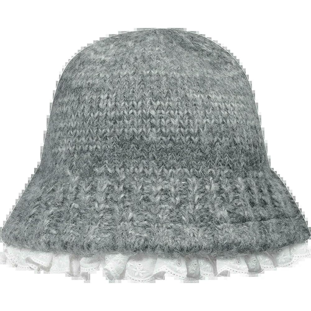 Bonnet bonnet femme gris QXDZSW en dentelle idéal pour vos balades de printemps