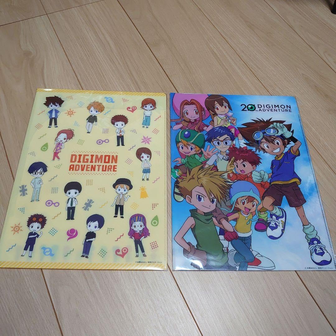 デジモンアドベンチャー クリアファイルセット 【20週記念】デジモン