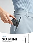 Lamicall for Magsafe Tripod Stand - [Ultra-Compact] Aluminium Magnetic Phone Tripod, Flexible Cell Phone Mount with 1/4" Screw, Arca & Hook for iPhone 16/17 Pro Max Fits Travel, Desk Vlog Gym, Black