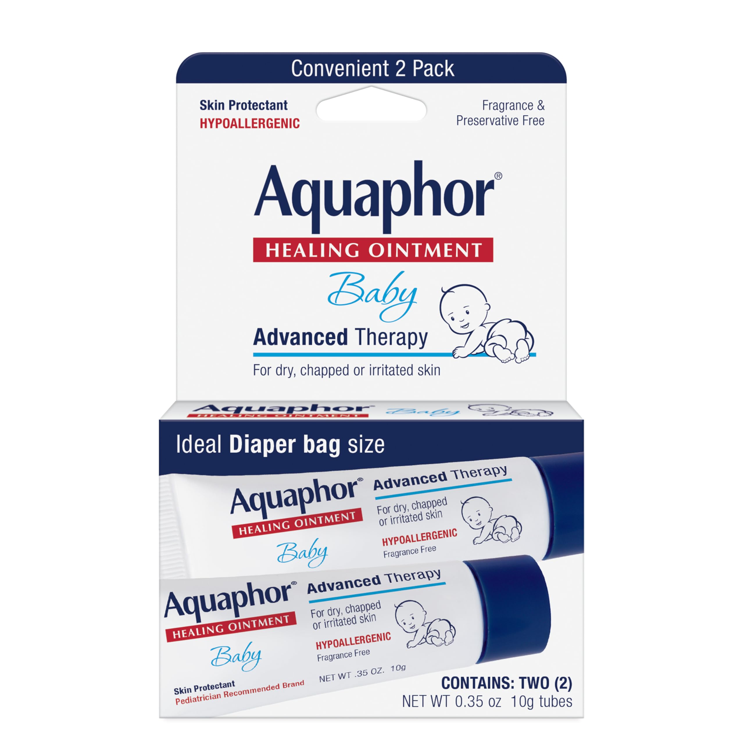 Aquaphor Baby Healing Ointment -10 g Tubes