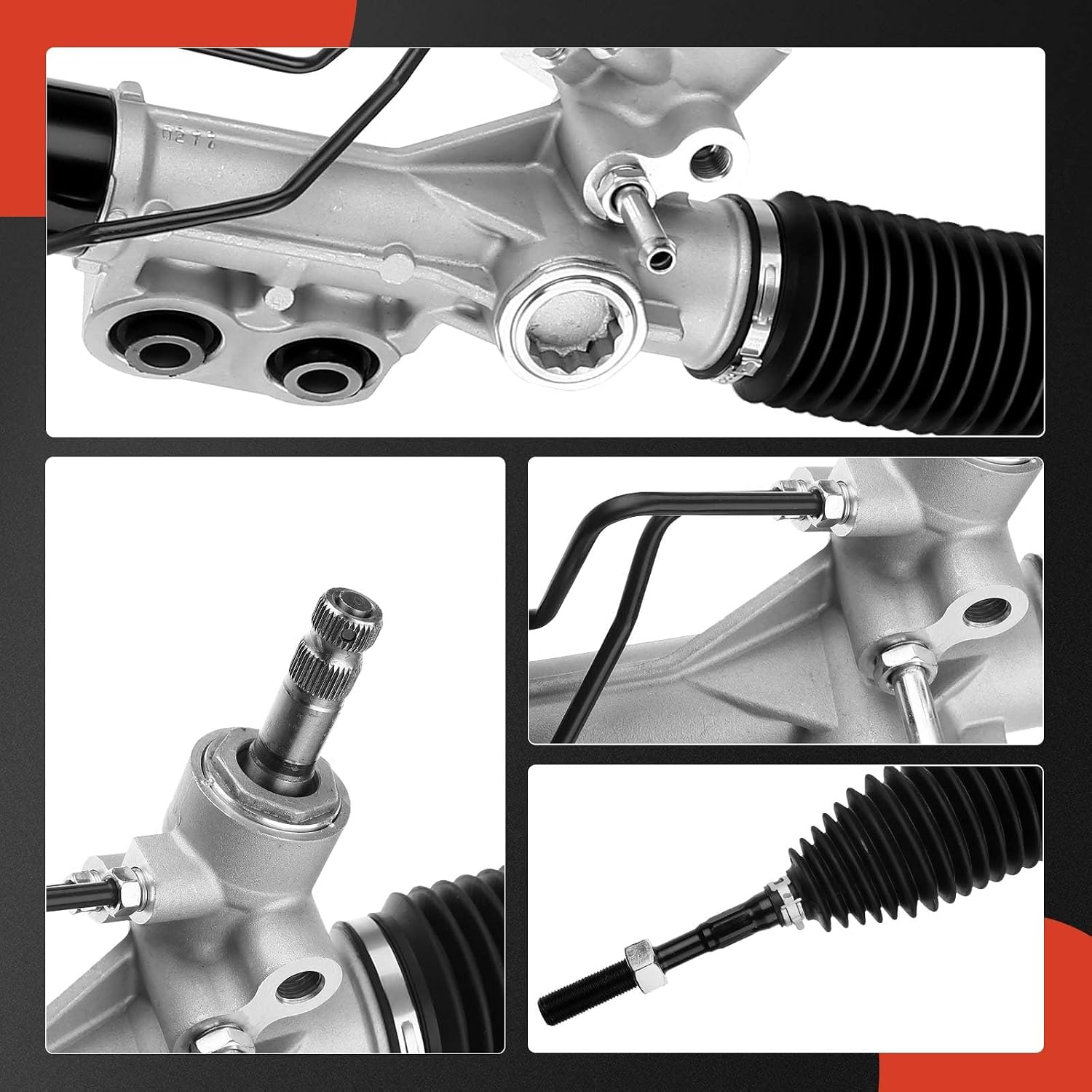 A-Premium - Hydraulic Power Steering Rack and Pinion Compatible with Nissan Frontier 2005-2020, Pathfinder 2005-2012, Xterra 2005-2015, Replace# 49001ZG90A