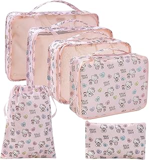 AmBealla 6 Set Travel Organizer,Packing Cubes for Travel Luggage Organiz...