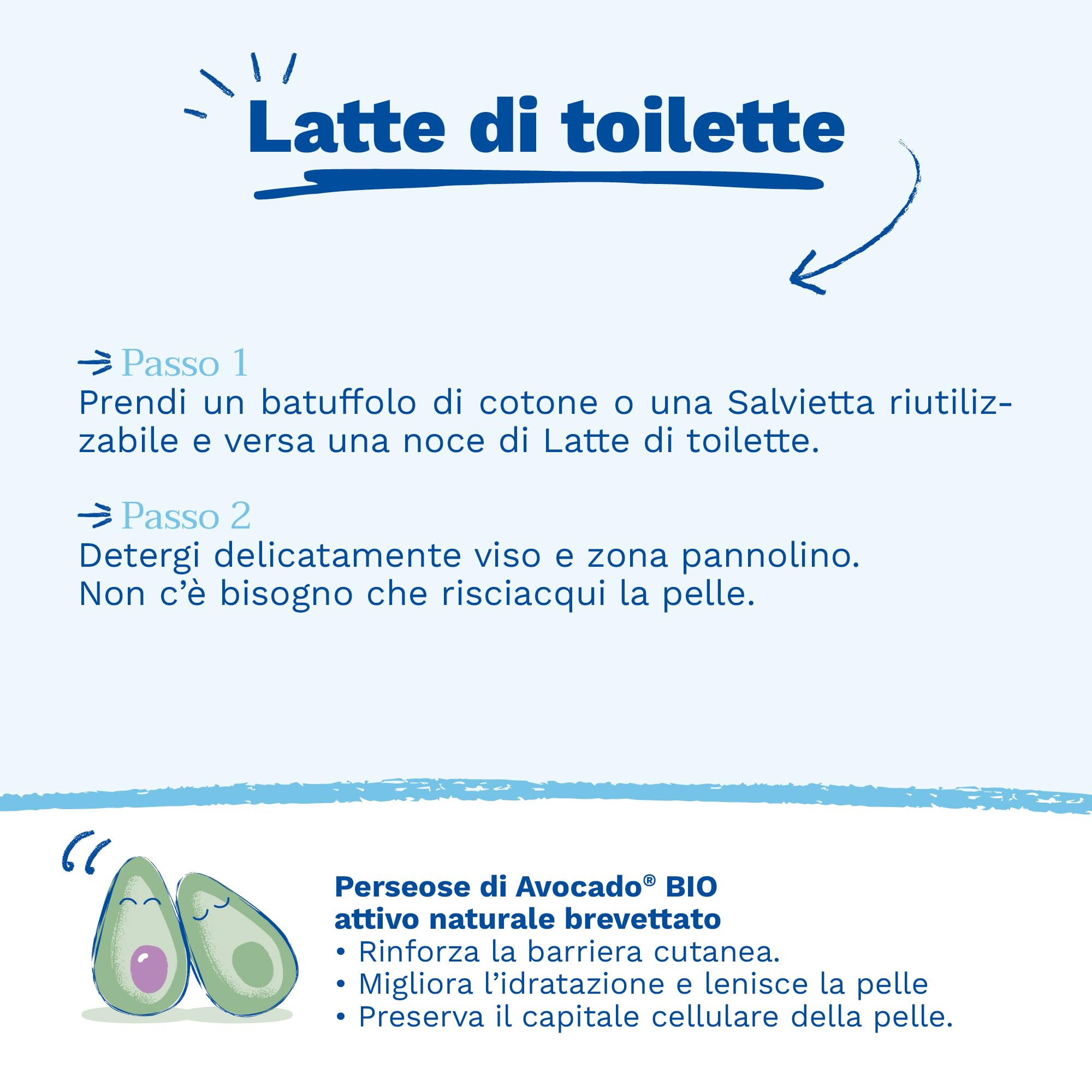 Mustella Latte Detergente Viso Corpo e Cambio Pannolino 500ml - Senza Risciacquo 98% Ingredienti Naturali