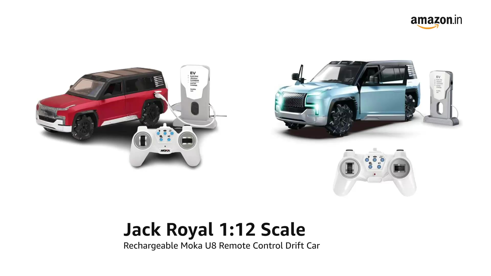 Jack Royal 1:12 Scale Rechargeable Moka U8 Remote Control Drift