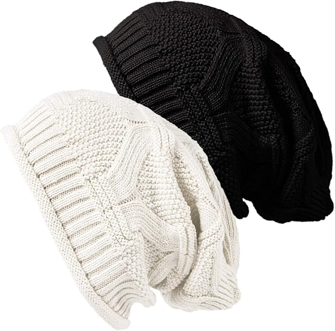 Ysense 2pezzi Cappello Donna Invernali Slouch Beanie, Berretto Donna in  Maglia Invernale, Beanie Termico all'Aperto : Amazon.it: Abbigliamento