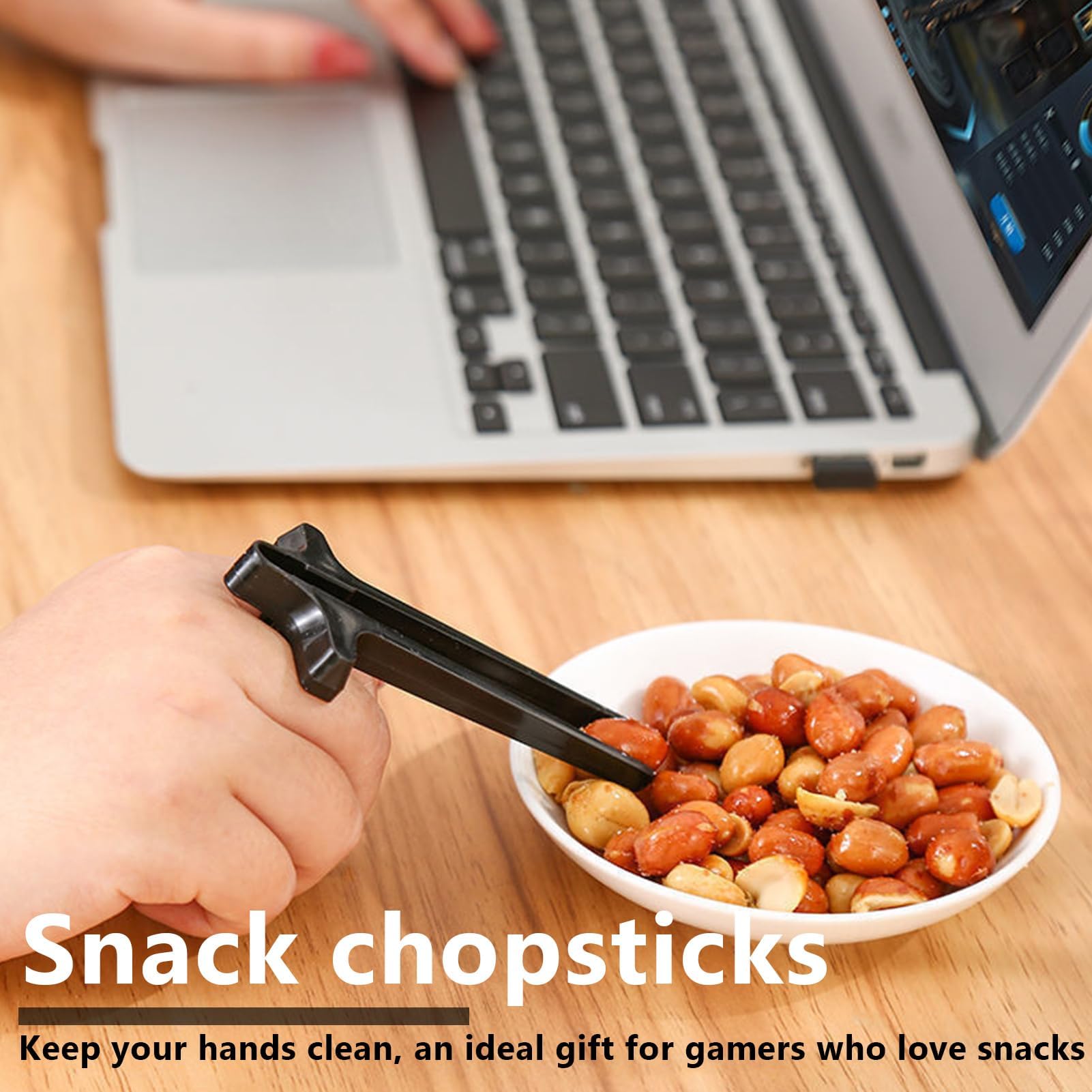 Finger Chopsticks - Keep Hands Clean! -6