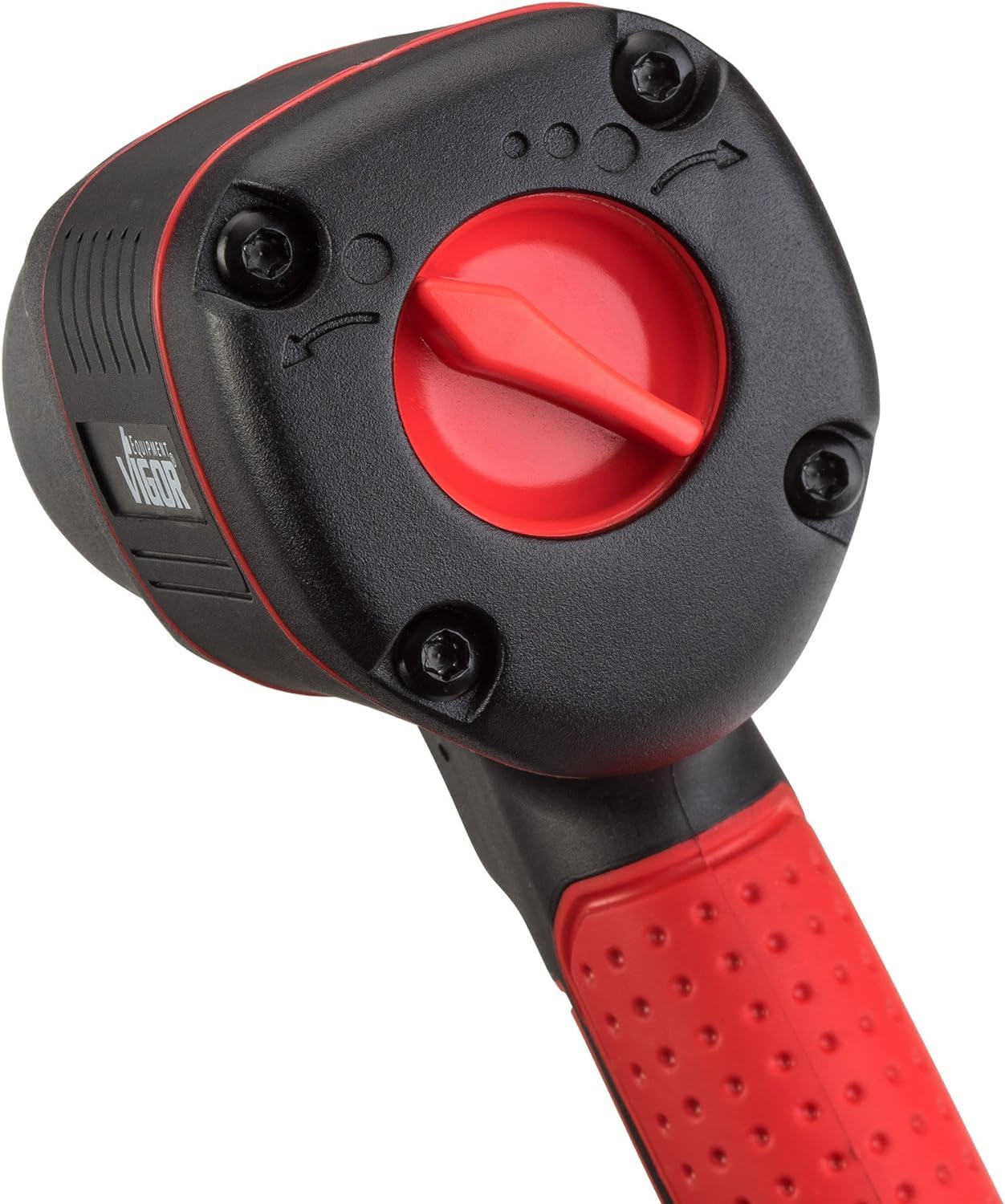 ViGOR V4800 llave de impacto neumática - par de apriete máx. 1200 Nm, cuadradillo 12,5 mm (1/2 pulgada) - llave neumática de baja vibración para apretar y aflojar tornillos