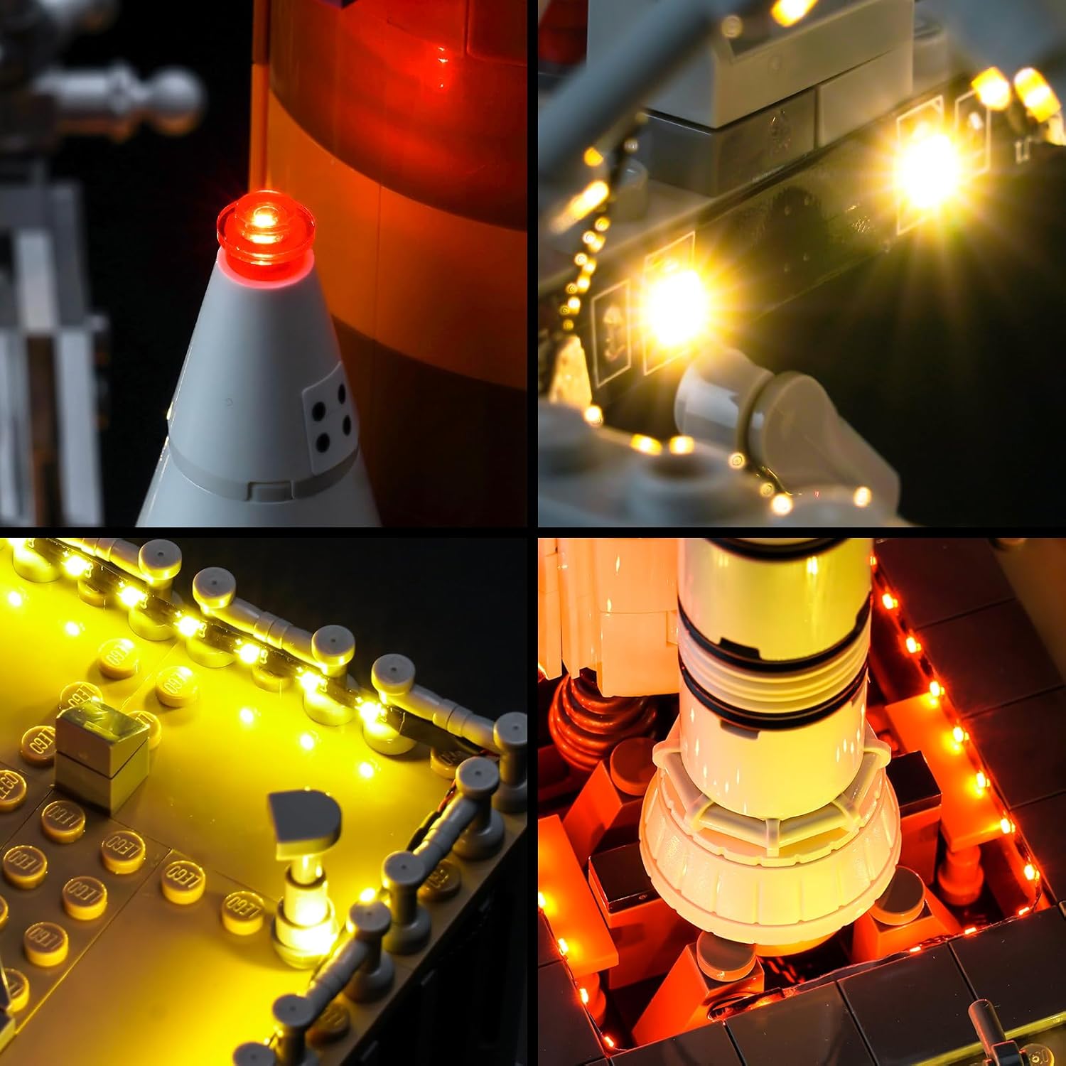 BrickBling LED Light for Lego 10341 NASA Artemis Space Launch System, Bricks Not Included (Classic Version Light)