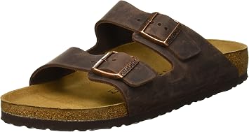 Birkenstock Unisex Arizona Sandal,Habana Oiled Leather,40 N EU