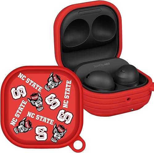 Miniatura 5 de Affinity Bands North Carolina State Wolfpack Champion Series HDX - Funda compatible con Samsung Galaxy Buds Pro Champion Series,Camo,Clásico,North