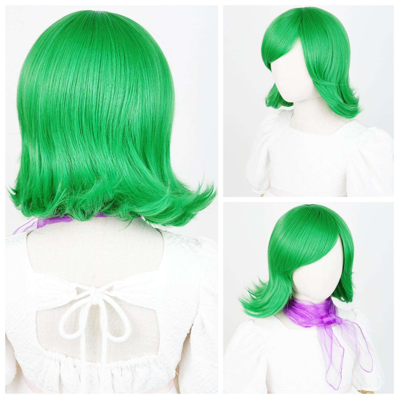 Baby Wigs For Girls Infant Kids' Dark Green Cosplay Wig