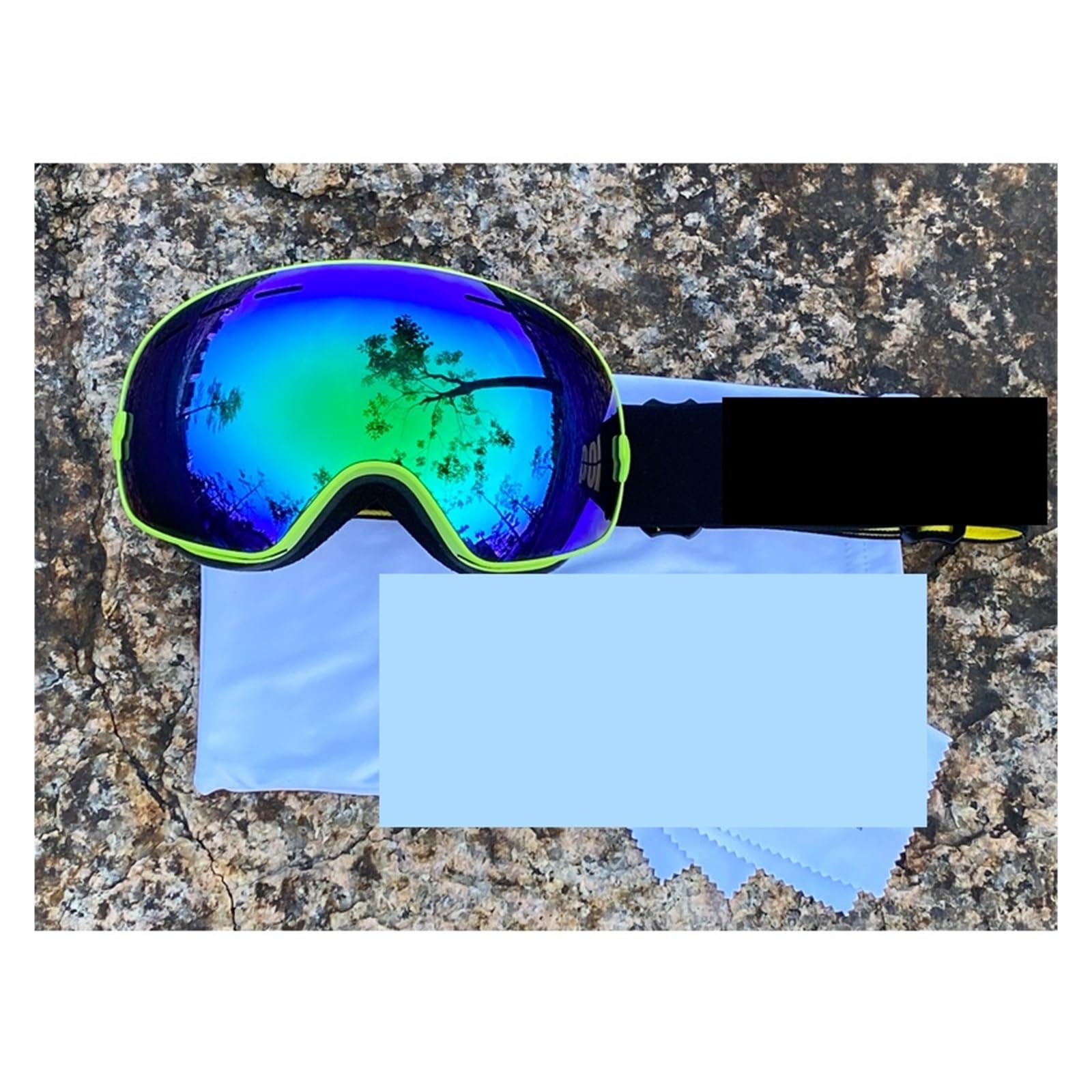 Occhiali da Sci Snowmobile Ski Goggles Double Layers Anti fog Big Ski Glasses Skiing Snow Men Women Snowboard Goggles
