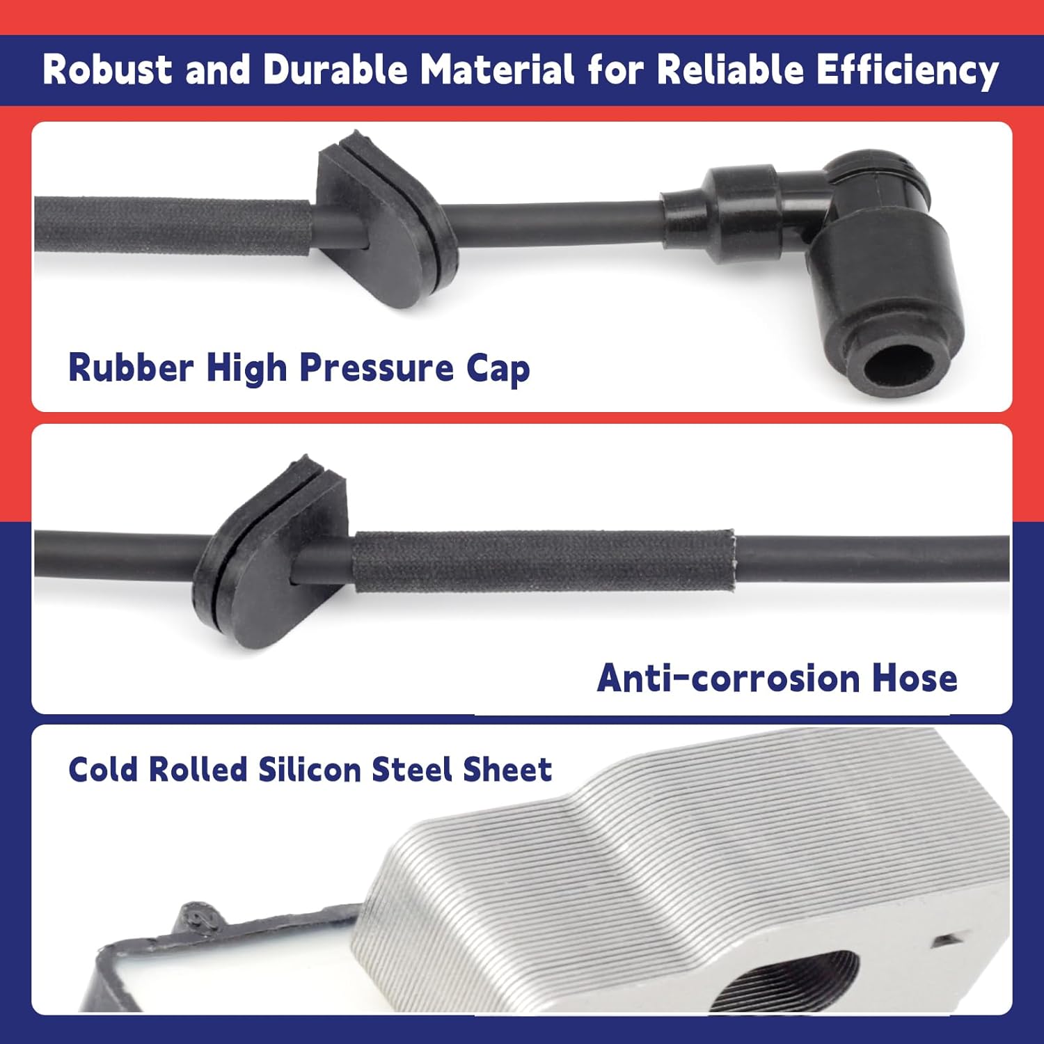 Left & Right Ignition Coil Replacement for Harbor Freight Predator 670CC 22HP 61614 V-Twin Engine Replace 30400-Z130110 30400-Z130210