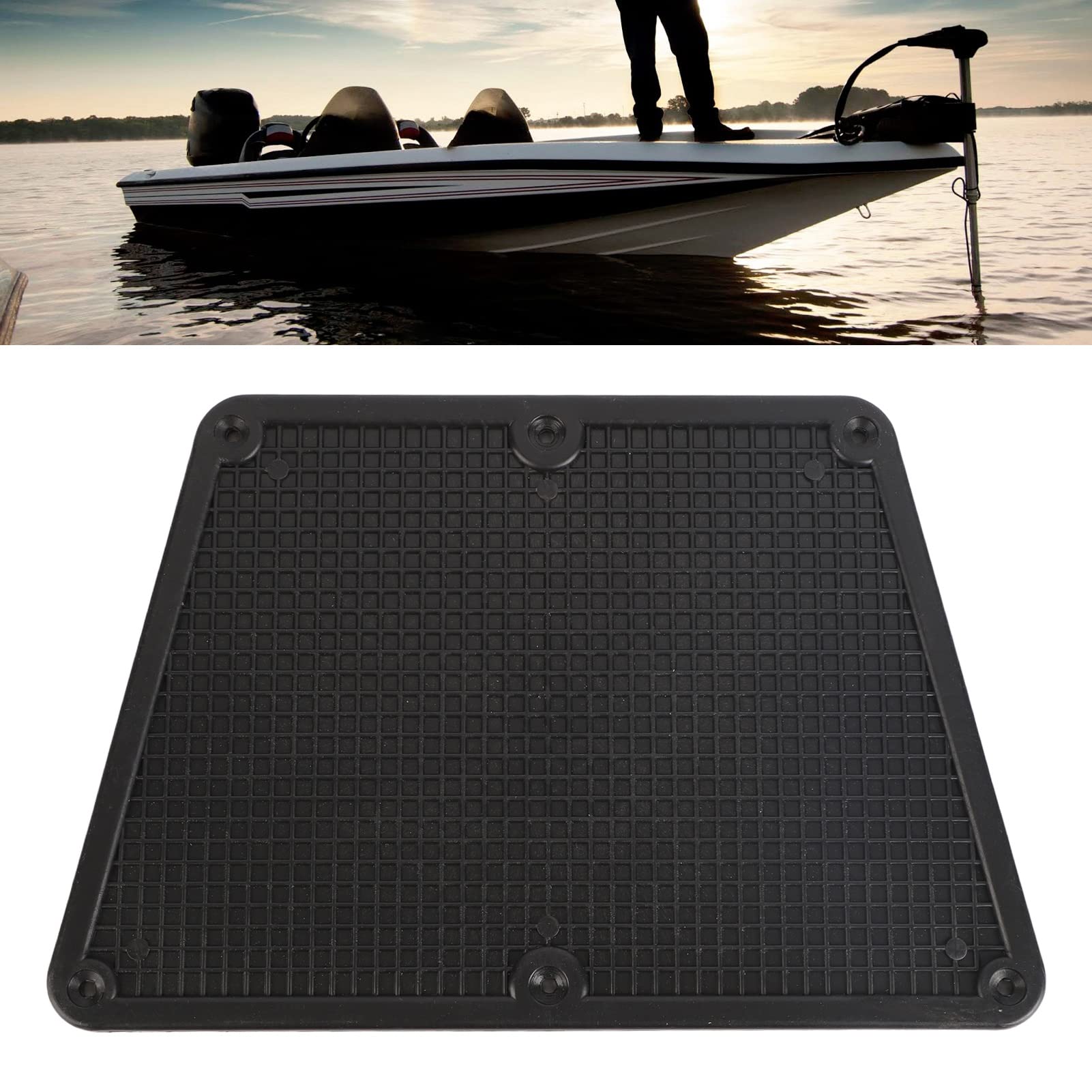 Transom Outboard Plate, Heavy Duty Removable Easy to Install Inflatable Boat Transom Pad for Canoe
