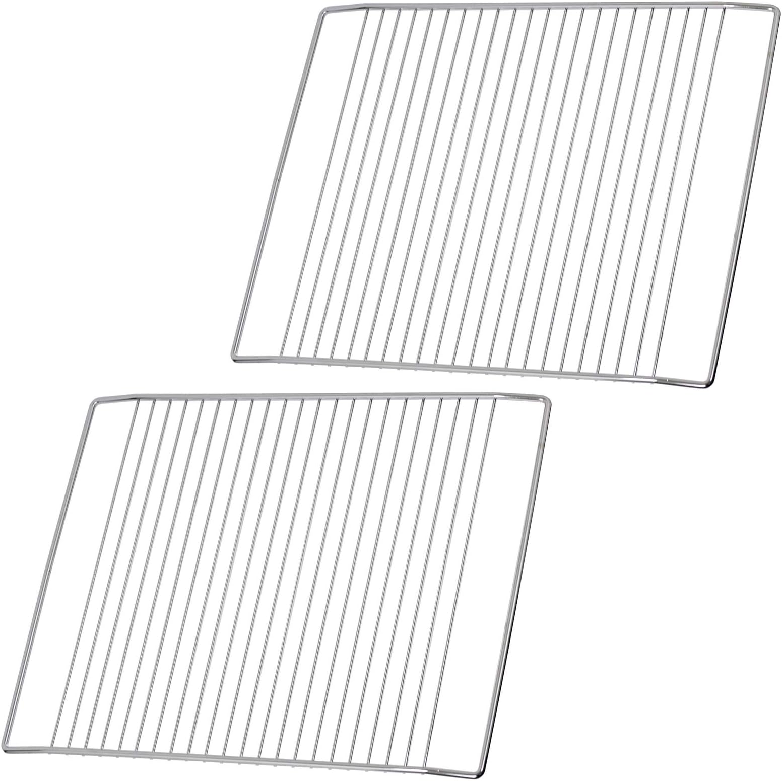 SPARES2GO Mensola Cromata Estensibile Per Forno CDA – Confezione Da 3 – Larghezza Regolabile 375-630 Mm